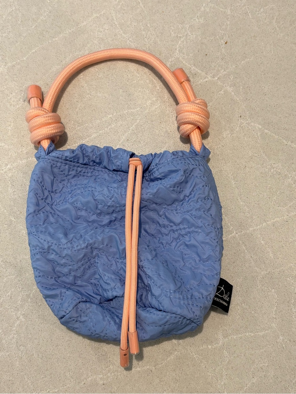 Dolce & Gabbana Beauty Blue Jasmine Mini Bucket Bag GWP Fragrance Collection